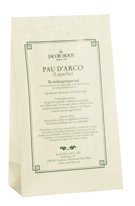 Jacob Hooy Pau d'Arco (gelber Beutel) (100 gr)