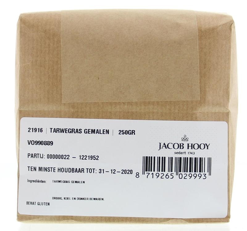 Jacob Hooy Weizengras gemahlen (250 gr)