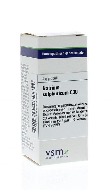 VSM VSM Natrium sulfuricum C30 (4 g)