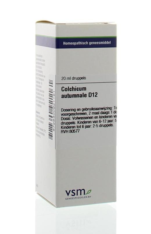 VSM VSM Colchicum autumnale D12 (20 Ml)