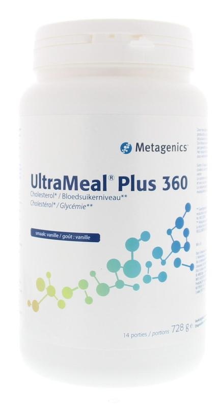 Metagenics Metagenics Ultra Mahlzeit plus 360 Vanille (728 gr)