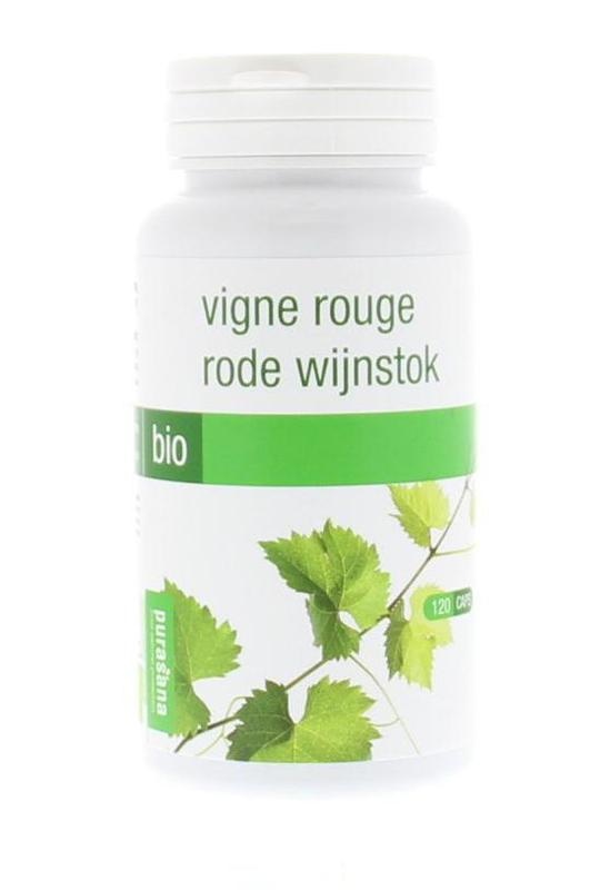 Purasana Red Vine Vegan Organic (120 VCaps)
