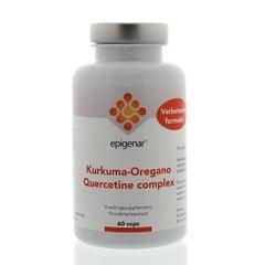 Kurkuma-Oregano-Quercetin-Komplex (60 vegetarische Kapseln)