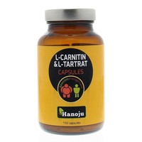 Hanoju Hanoju L-Carnitin & L-Tartrat (150 Vegetarische Kapseln)