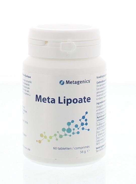 Metagenics Meta Lipoate 200 60 Tab
