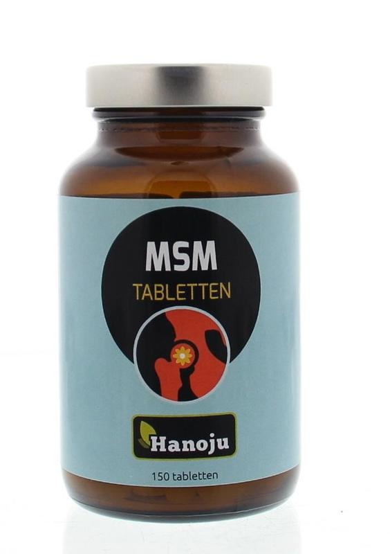 Hanoju Hanoju MSM 750 mg Fläschchen (150 Tab)