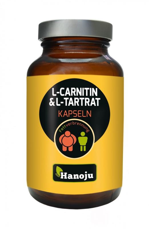 Hanoju Hanoju L-Carnitin L-Tartrat 500 mg (90 vegetarische Kapseln)