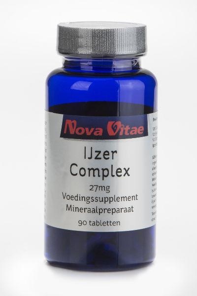 Nova Vitae Nova Vitae Eisenkomplex 27 mg (90 Tab)