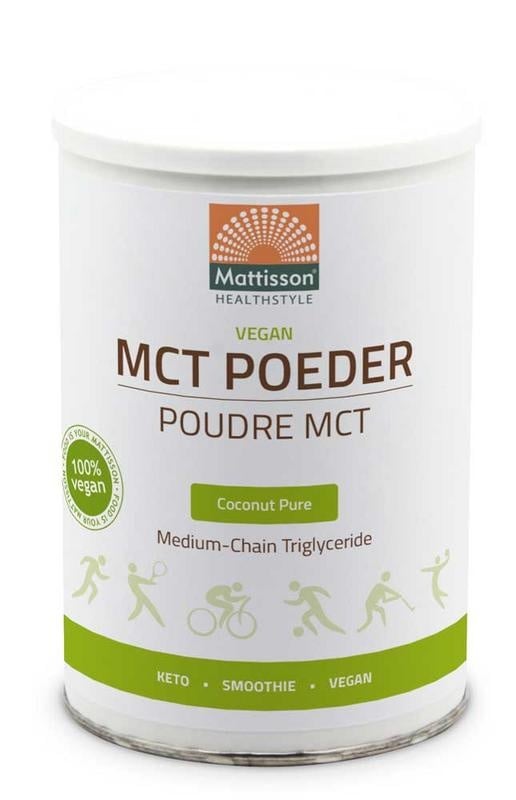 Mattisson Veganes MCT-Pulver Kokos pur (330 gr)