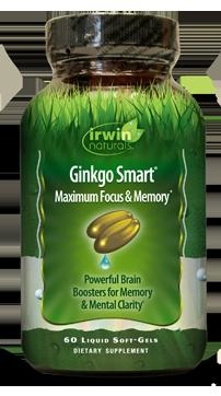 Irwin Naturals Irwin Naturals Ginkgo smart (60 Weichkapseln)