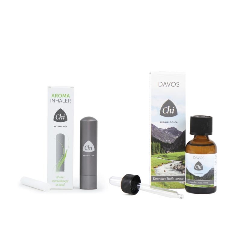 CHI Aroma-Inhalator + Davoser Spa-Öl (10 Ml)