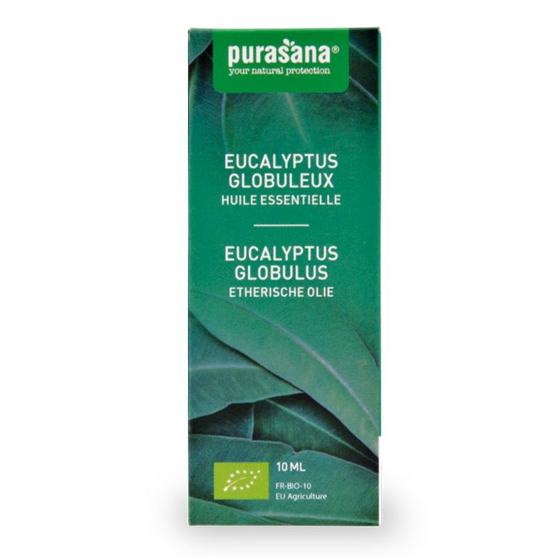 Purasana Purasana Eukalyptus-Globulus-Öl bio (10 Ml)
