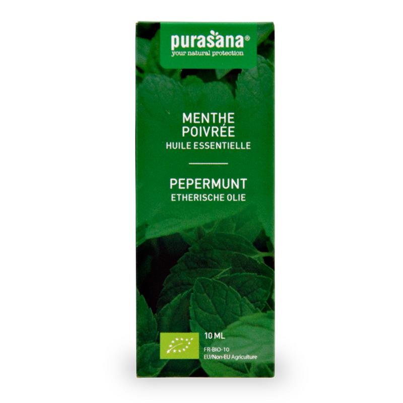 Purasana Purasana Pfefferminzöl bio (10 Ml)
