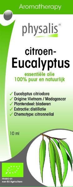 Physalis Zitrone Eukalyptus bio (10 Ml)