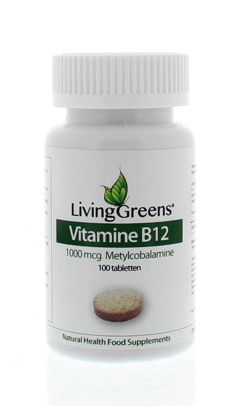 Livinggreens Vitamin B12 Methylcobalamin 1000 µg (100 Tab)