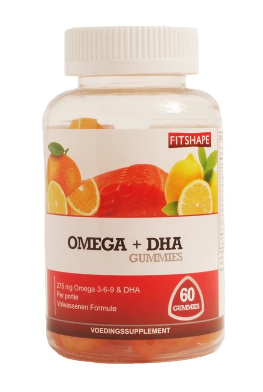 Fitshape Omega + DHA (60 Fruchtgummis)