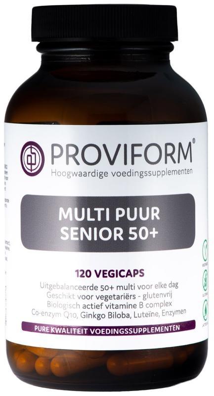Proviform Proviform Multi pure senior 50+ (120 vegetarische Kapseln)