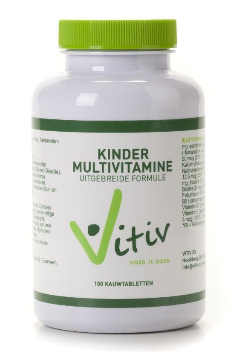 Vitiv Vitiv Multivitamin für Kinder (100 Tabletten)