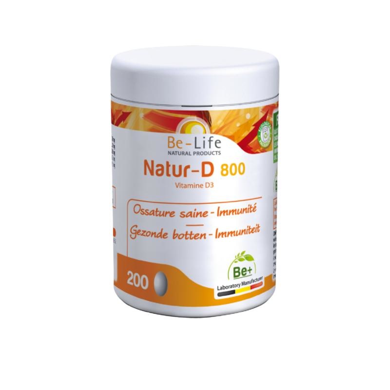Be-Life Natur-D 800 (200 Caps)