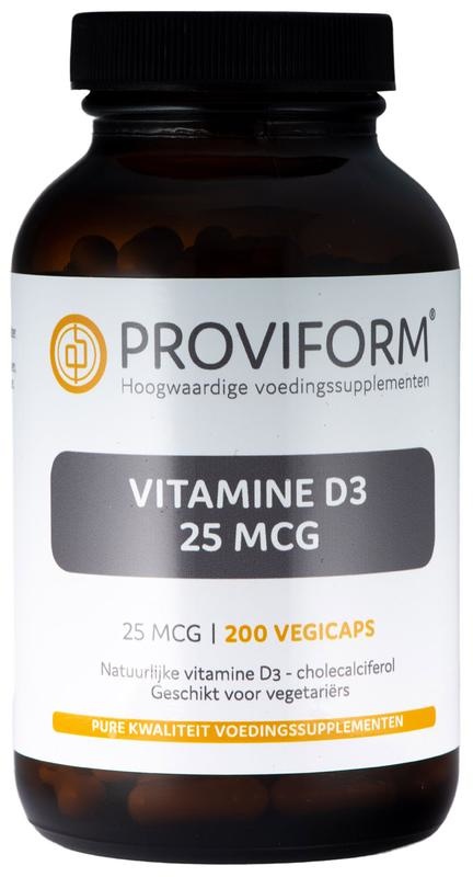 Proviform Vitamin D3 25 µg (200 VCaps)