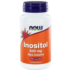 NOW Inositol 500 mg 100 Kap