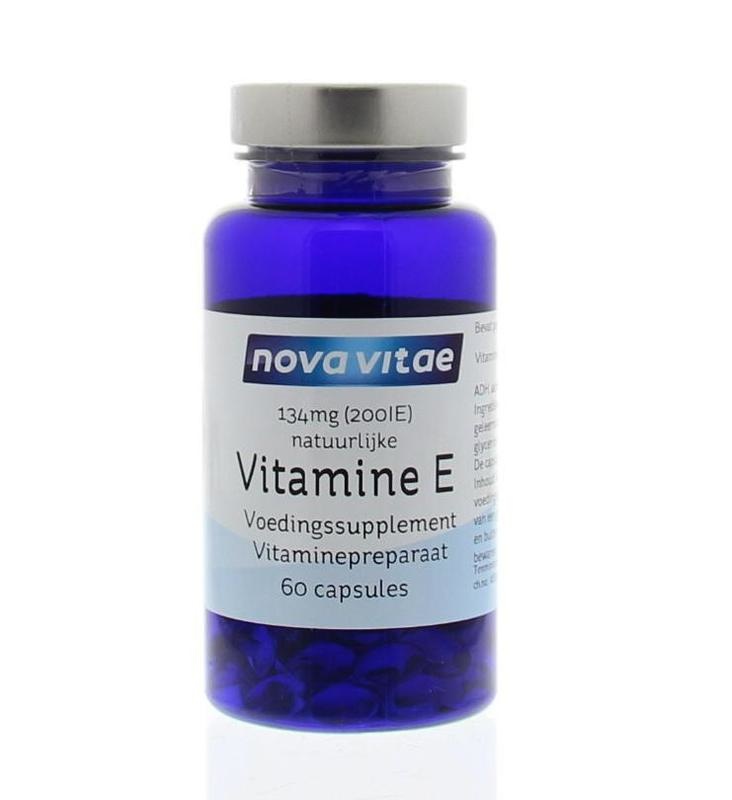 Nova Vitae Vitamin E 200 IE (60 Caps)