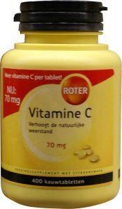 Roter Vitamin C 70 mg Zitrone (400 Tab)