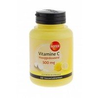 Roter Roter Vitamin C 500 mg Zitrone (50 Kautab)