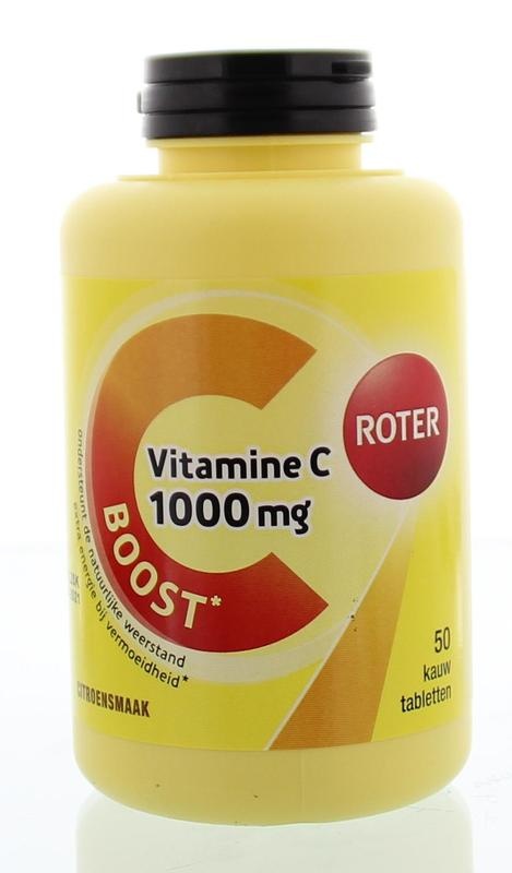 Roter Vitamin C 1000 mg (50 Kautab)