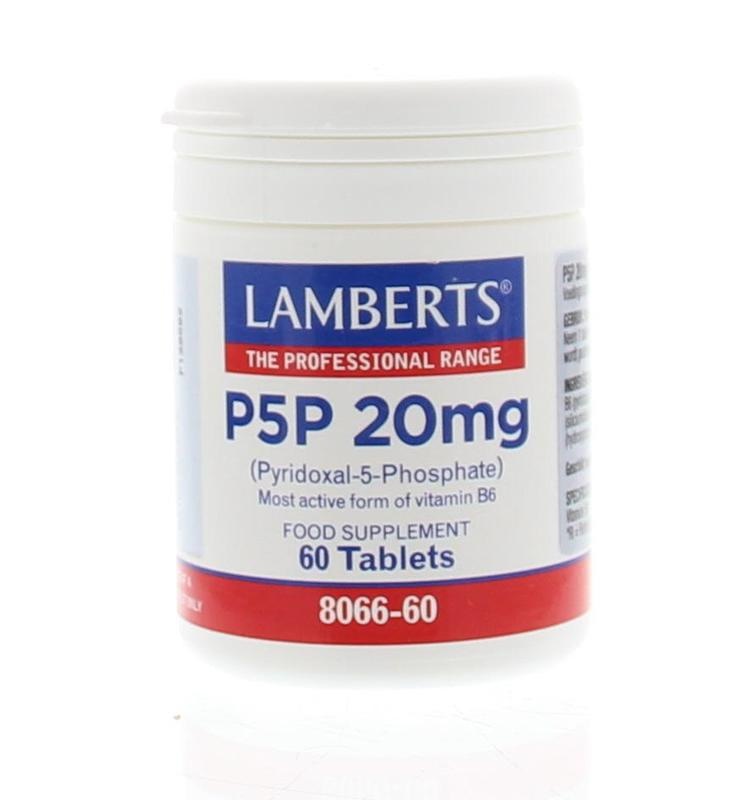 Lamberts Lamberts Vitamin B6 (P5P) 20 mg (60 Tabletten)