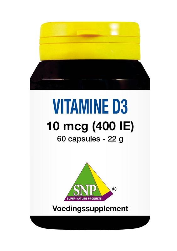SNP SNP Vitamin D3 400 IE 10 µg (60 Caps)