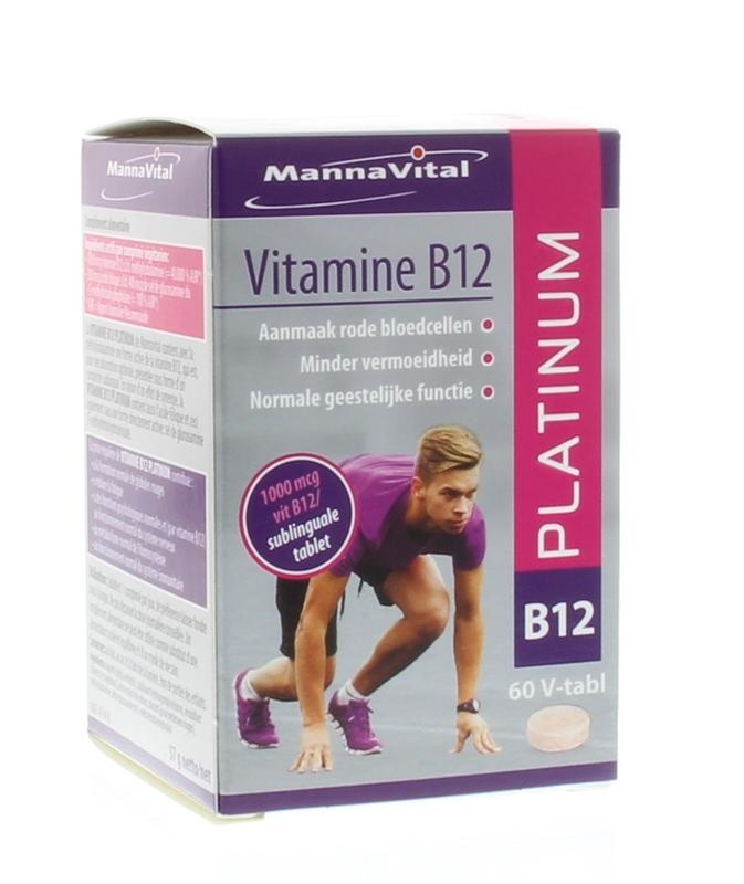 Mannavital Mannavital Vitamin B12 Platin (60 Tab)