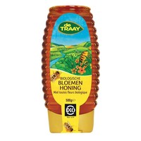 Traay Traay Blumenhonig-Flüssigkeitsquetschflasche Bio (500 gr)