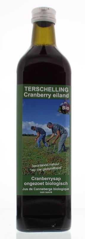 Terschellinger Cranberrysaft ungesüßt bio (750 Ml)
