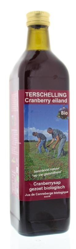 Terschellinger Cranberrysaft gesüßt bio (750 Ml)