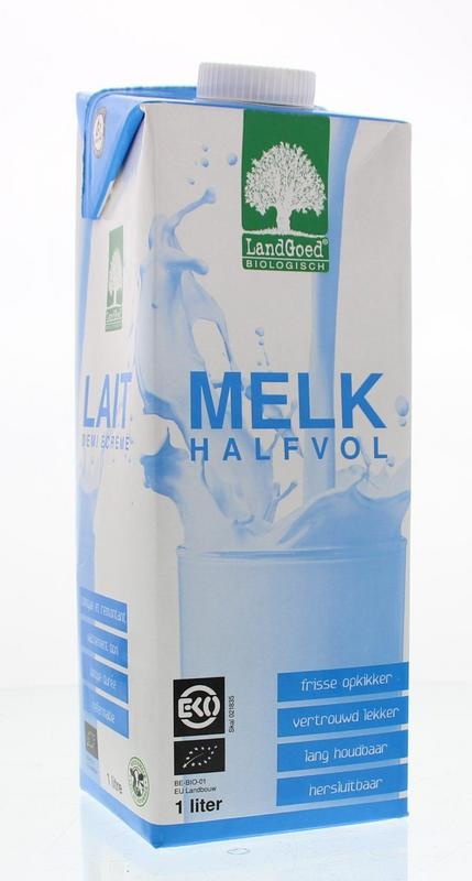 Landgoed Teilentrahmte Milch bio (1 Liter)