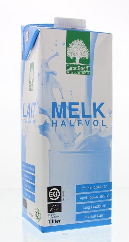 Landgoed Landgoed Teilentrahmte Milch bio (1 Liter)