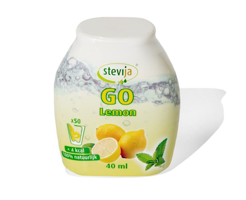Stevija Stevija Stevia Limonadensirup Go Lemon (40 ml)