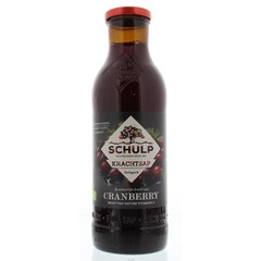Schulp Powersaft Cranberry rein bio (750 ml)