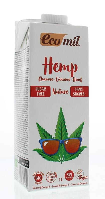 Ecomil Hanfgetränk natürlich bio (1 Liter)