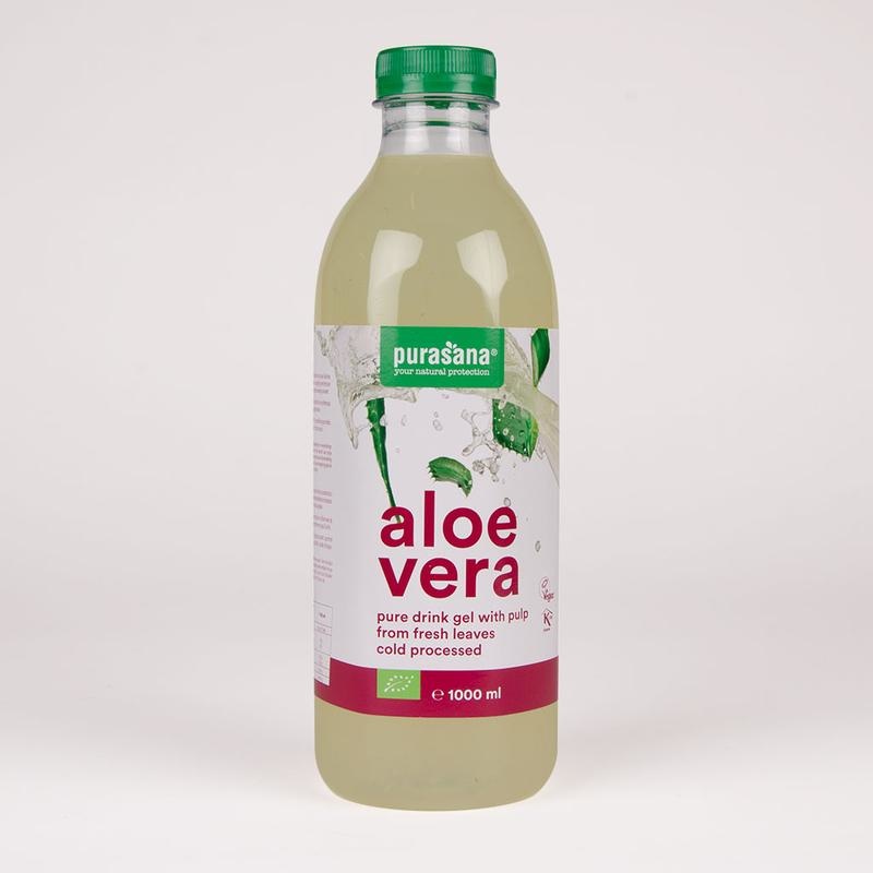 Purasana Aloe Vera Drink Gel vegan bio (1 Liter)