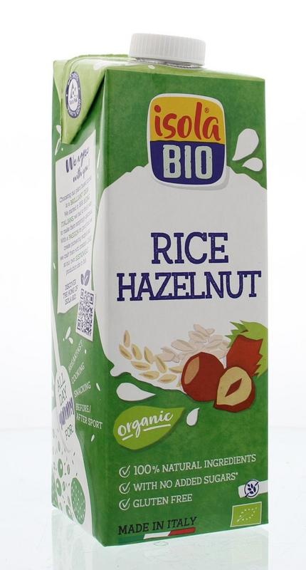 Isola Bio Isola Bio Reisdrink Haselnuss bio (1 Liter)