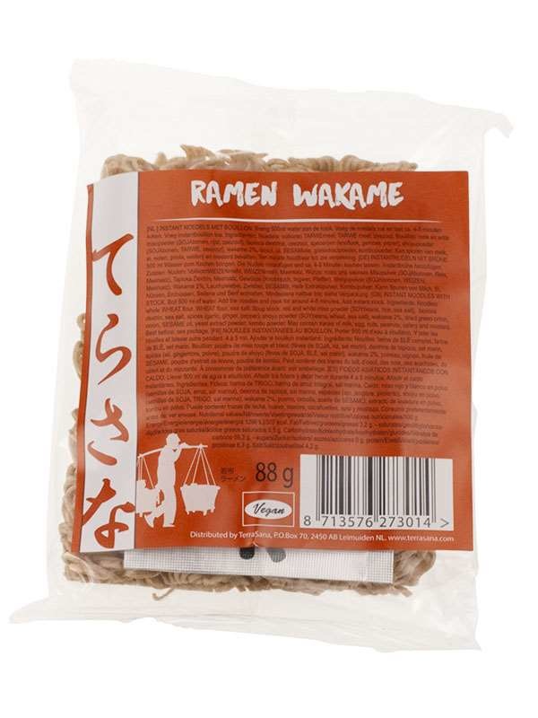 Terrasana Ramen-Wakame-Nudeln (88 gr)