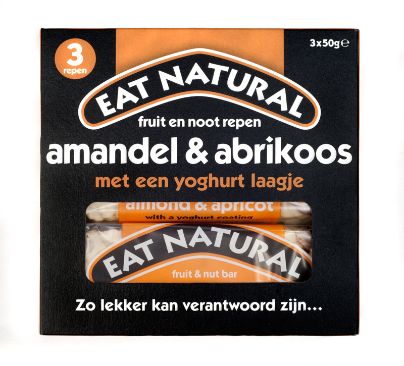 Eat Natural Eat Natural Mandel-Aprikosen-Joghurt 3 x 50 Gramm (150 gr)