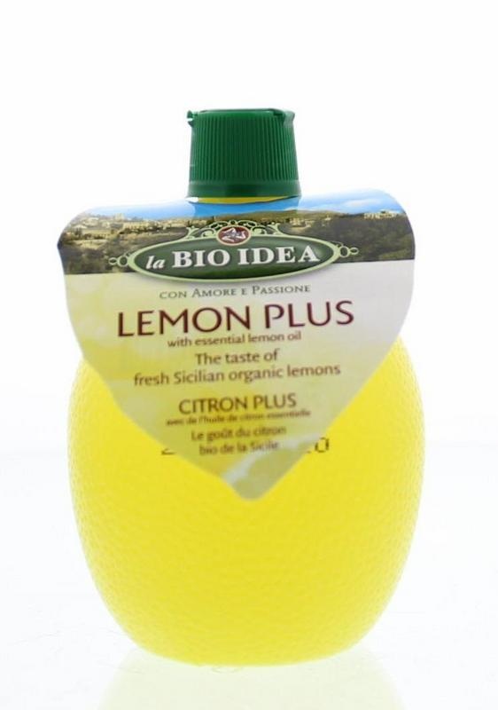 Bioidea Zitronensaft Quetschflasche Bio (200 Ml)
