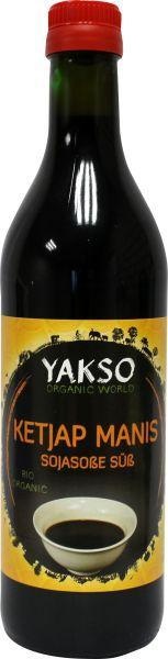 Yakso Yakso Sojasauce Manis Bio (500 ml)