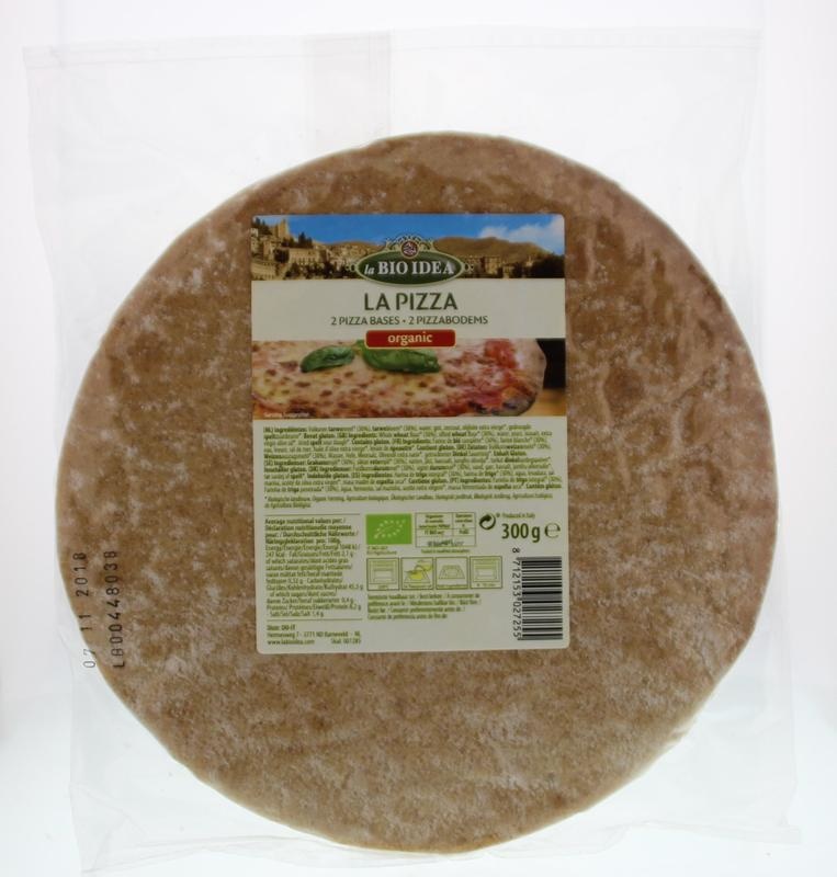 Bioidea Bioidea Pizzaböden 2 Stück Bio (2 Stück)