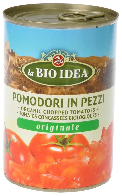 Bioidea TomatenStück aus der Dose Bio (400 gr)