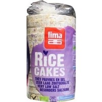 Lima Lima Reiskuchen ohne Zusatz von Salz Bio (100 gr)