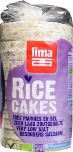 Lima Reiskuchen ohne ZuSet von Salz Bio (100 gr)